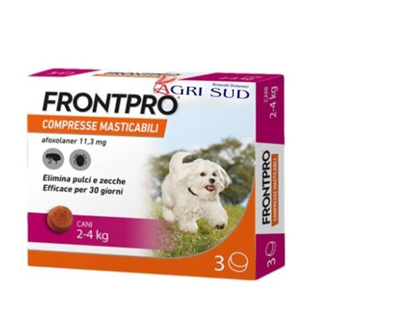 Front Pro Compr. Masticabili x Cani 2-4 Kg. - 3 pip.