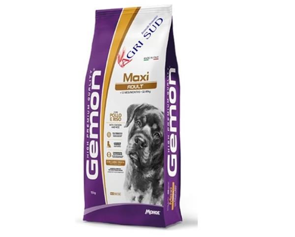 Gemon Maxi Adult Pollo-Riso Kg. 15