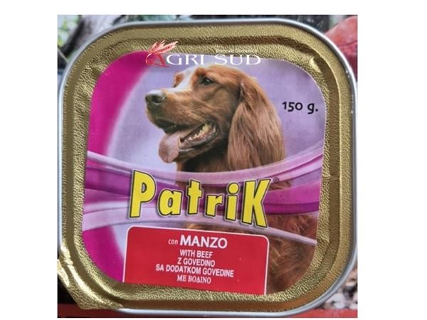 Patrik Pate' Cane Manzo gr. 150