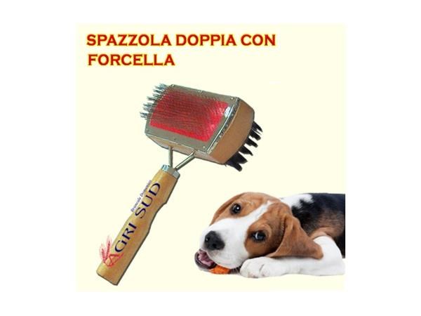 Spazzola Doppia Con Forcella